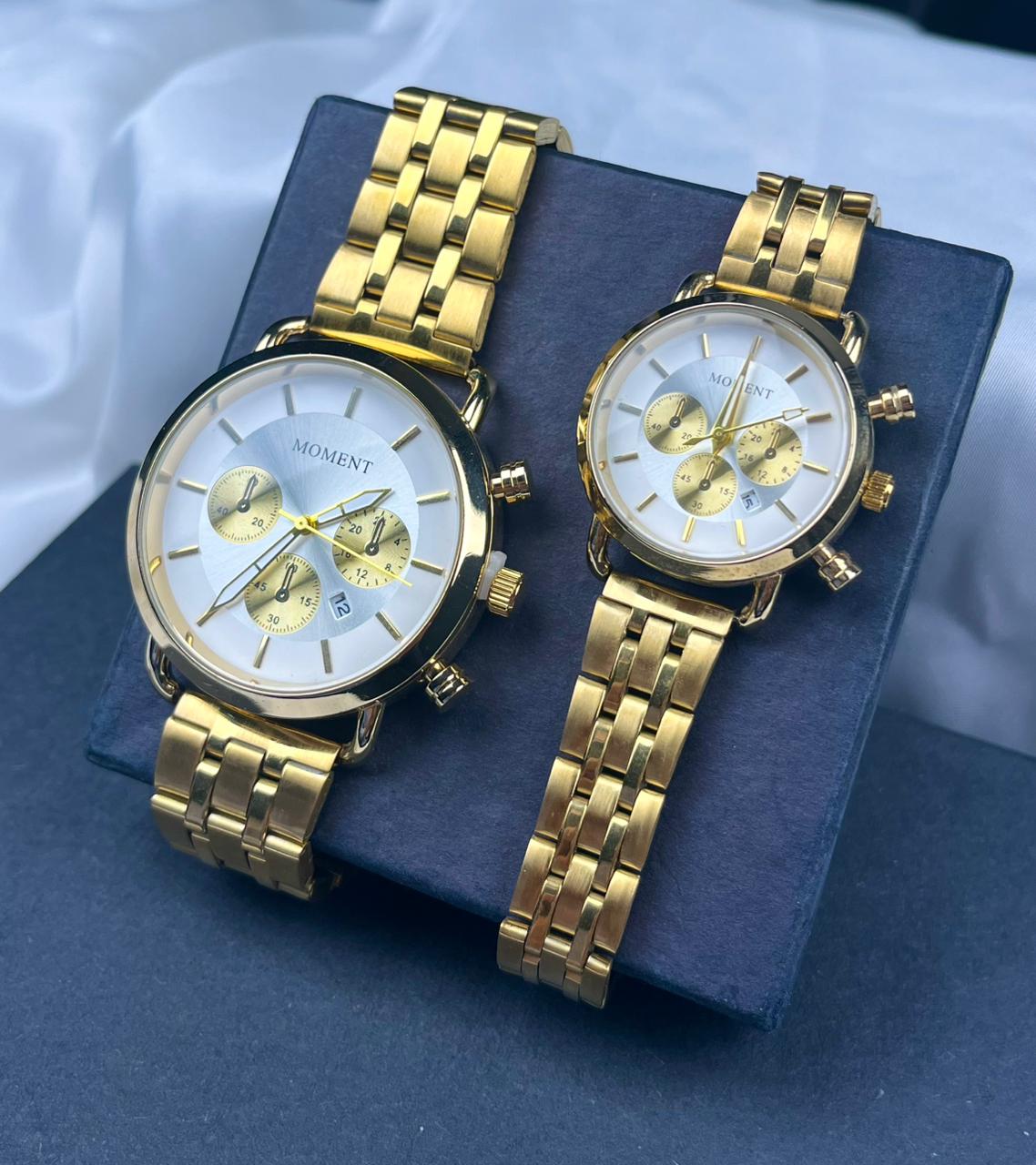 Classic Moment Golden Couple Watch