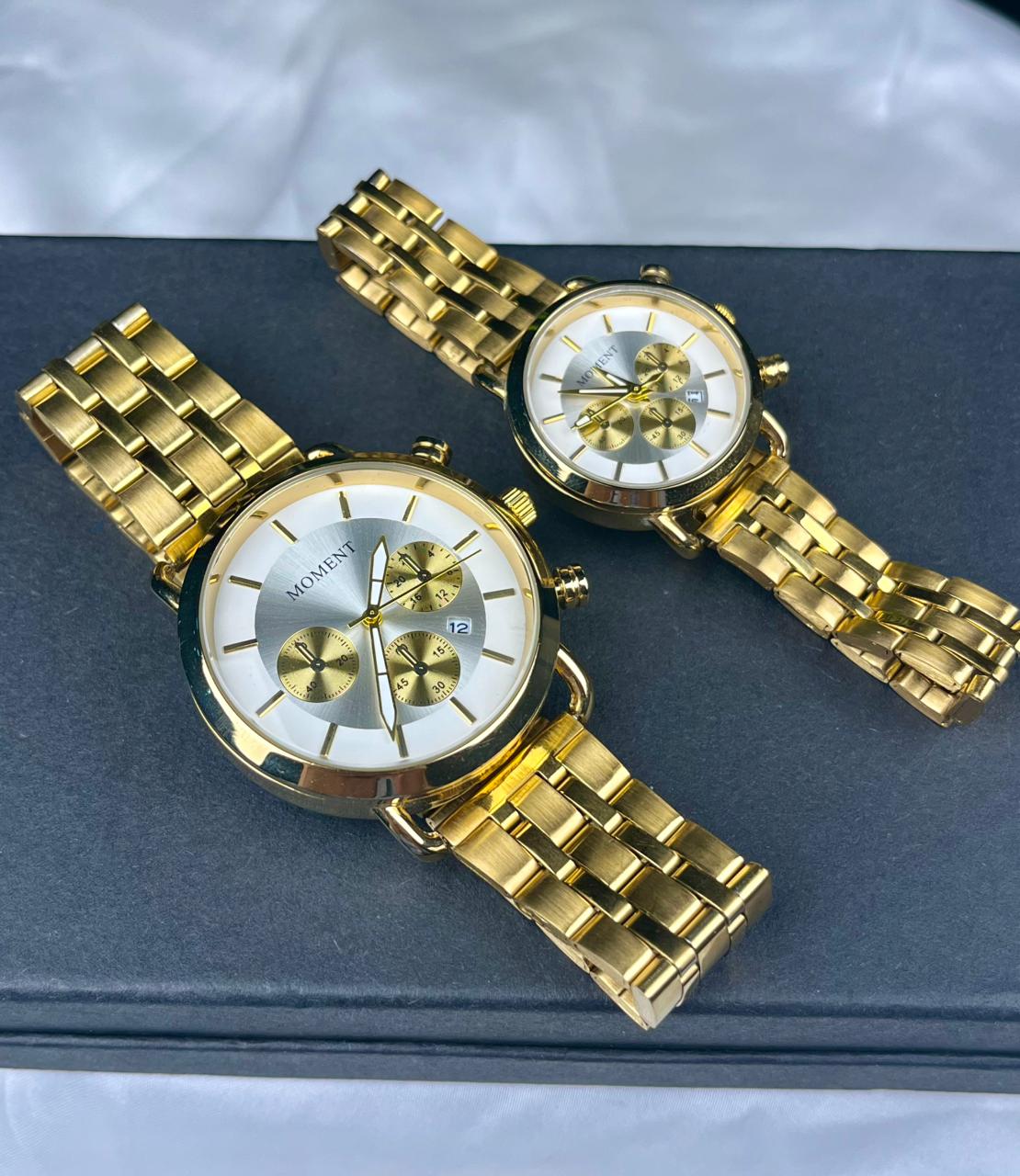 Classic Moment Golden Couple Watch