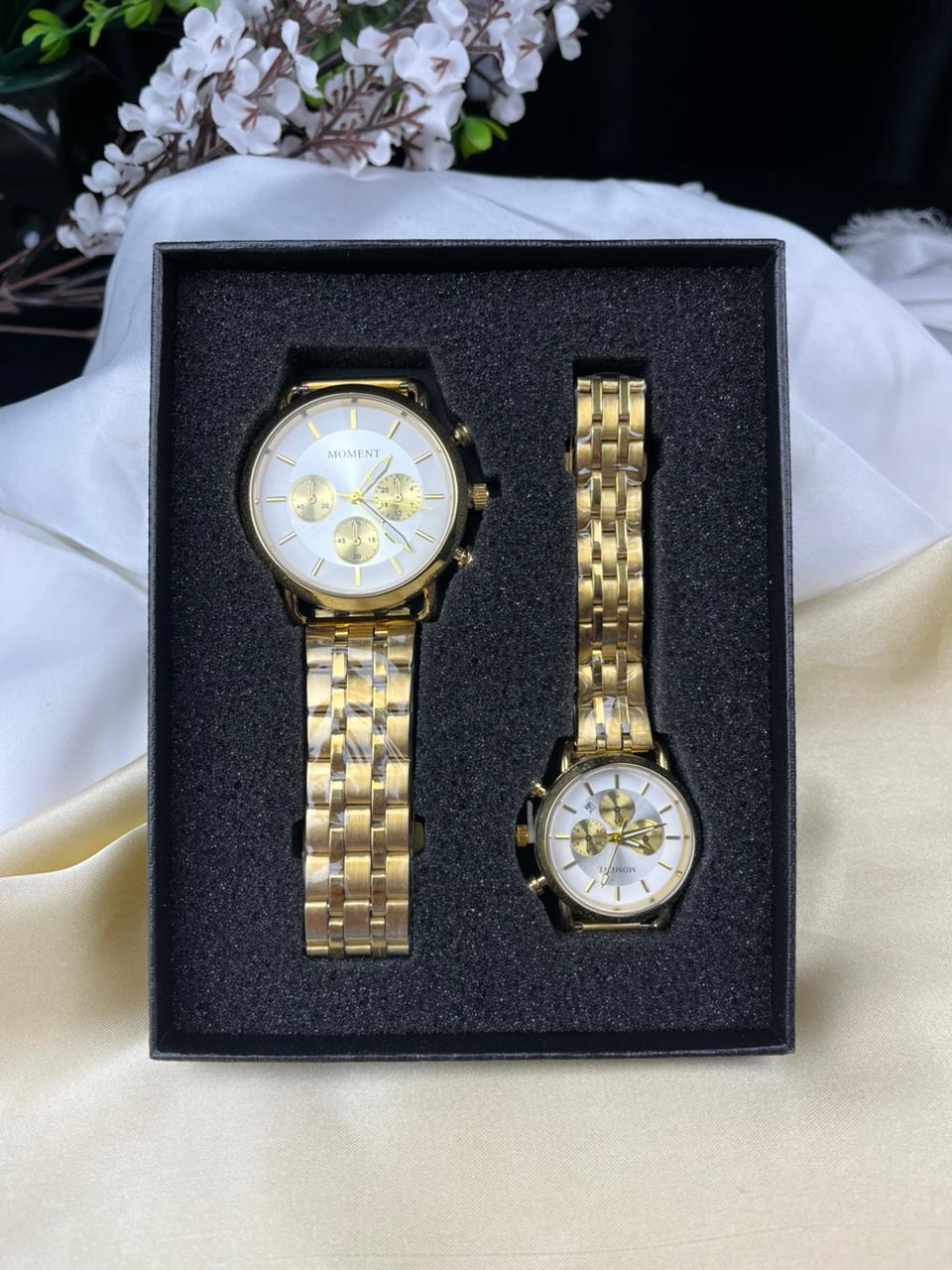 Classic Moment Golden Couple Watch