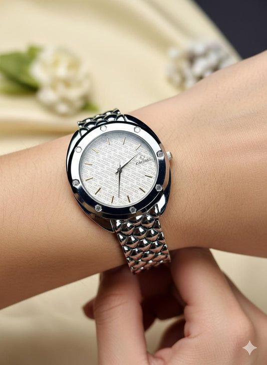 Classic CACIREL Silver Wrist Watch