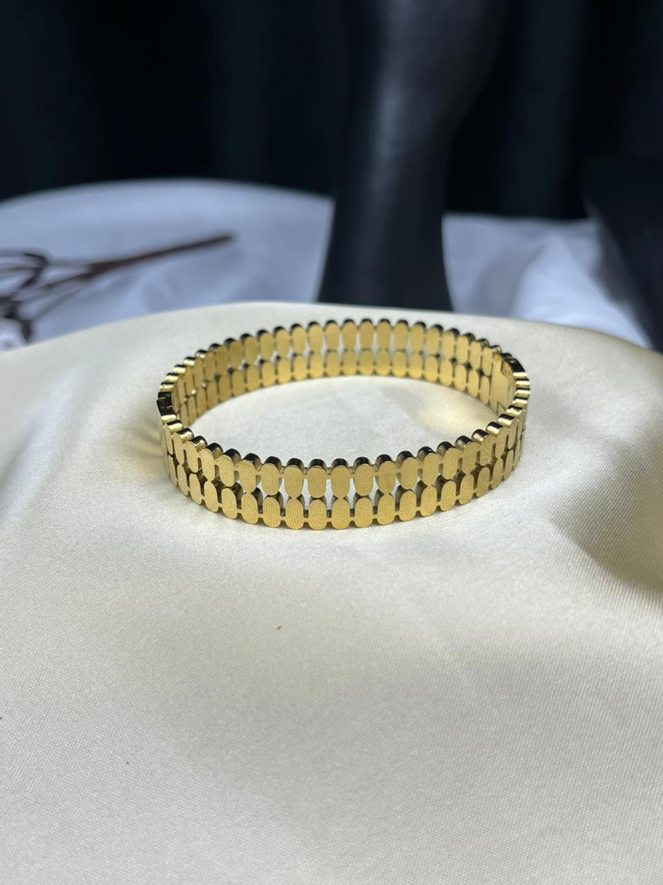 Double Layer Chunky Bangle