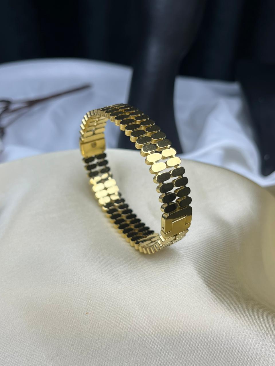 Double Layer Chunky Bangle