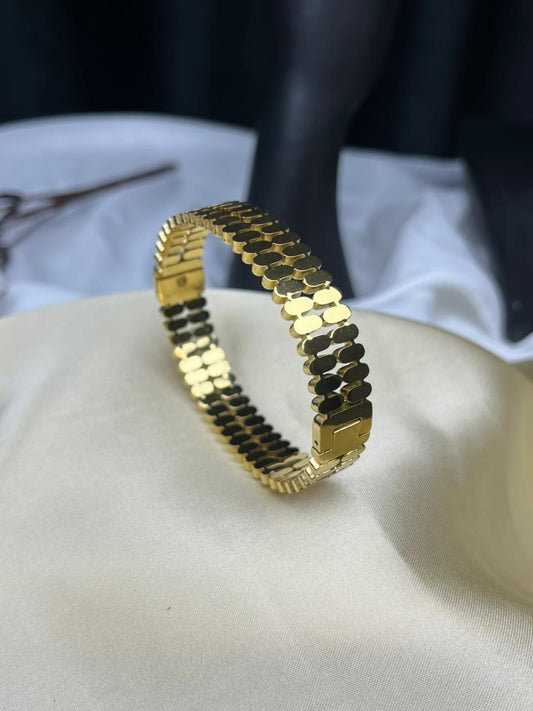 Double Layer Chunky Bangle