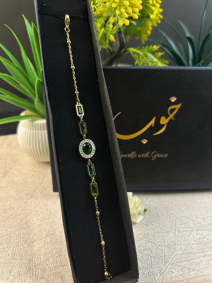 Emerald Bracelet