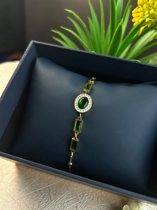 Emerald Bracelet