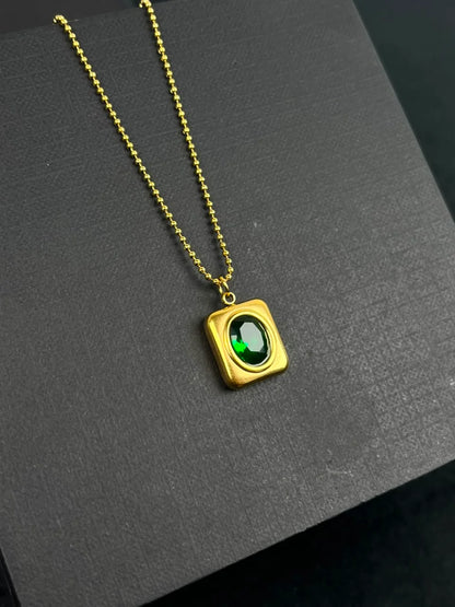 Emerald Glow Pendant