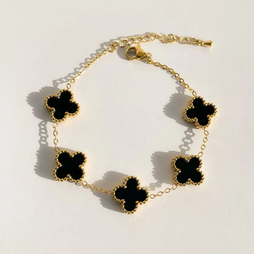 Leaf Clover Bracelet-Double Sided