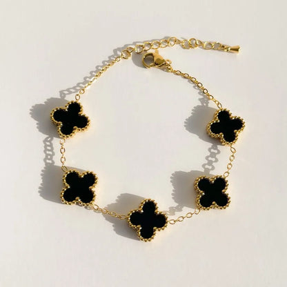 Leaf Clover Bracelet-Double Sided