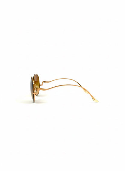 Golden Dusk Rimless Shades