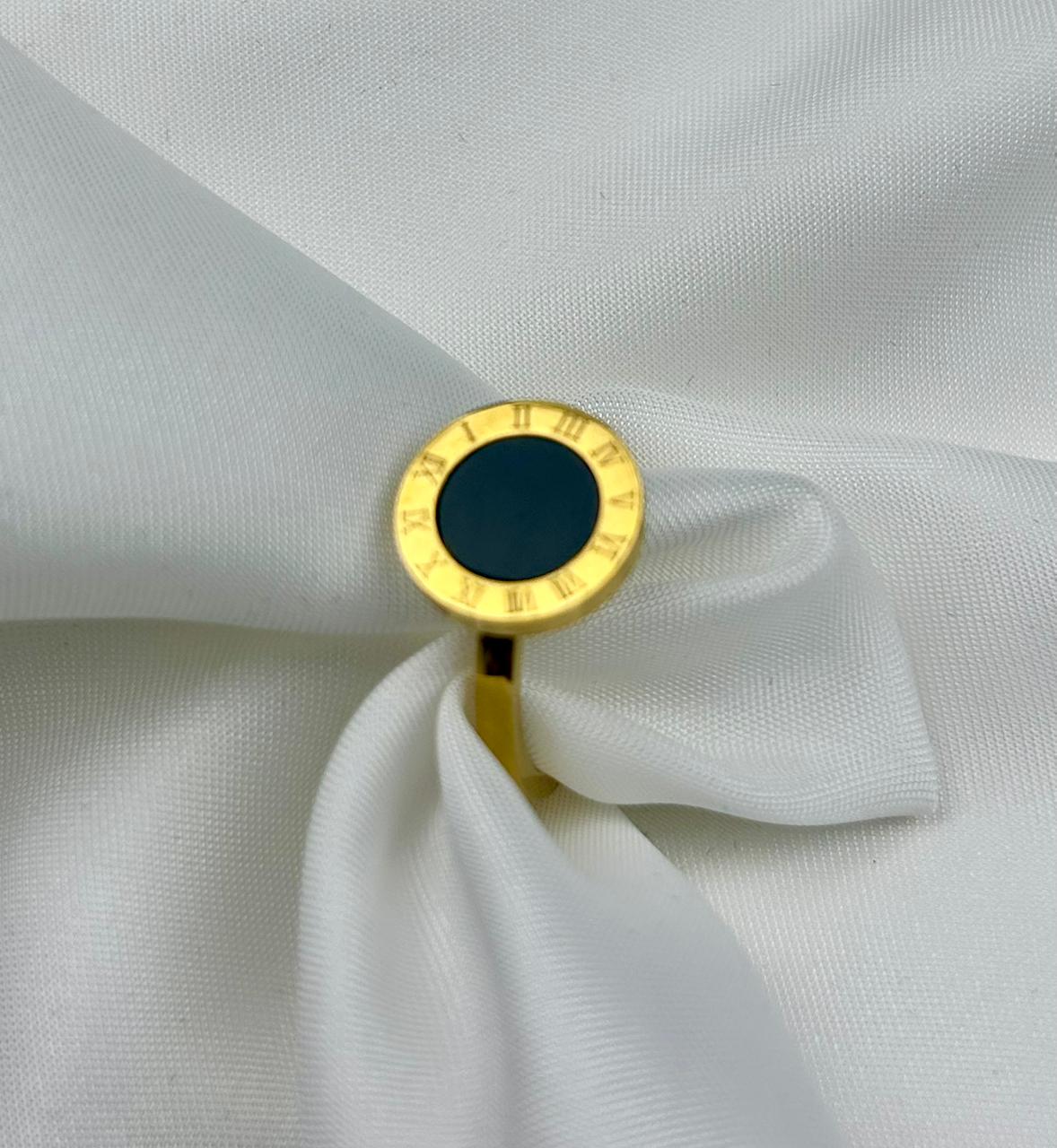 Golden Eclipse Ring