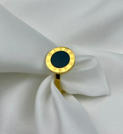 Golden Eclipse Ring