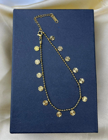 Luxury Coin Drop Anklet