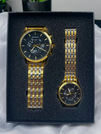 MOMENT Luxury Couple Watch Set