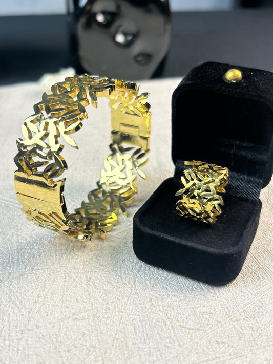 Majestic Handcuff and Adjustable Ring