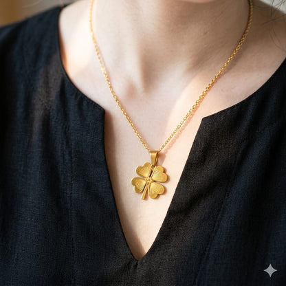 Minimalist Clover Pendant