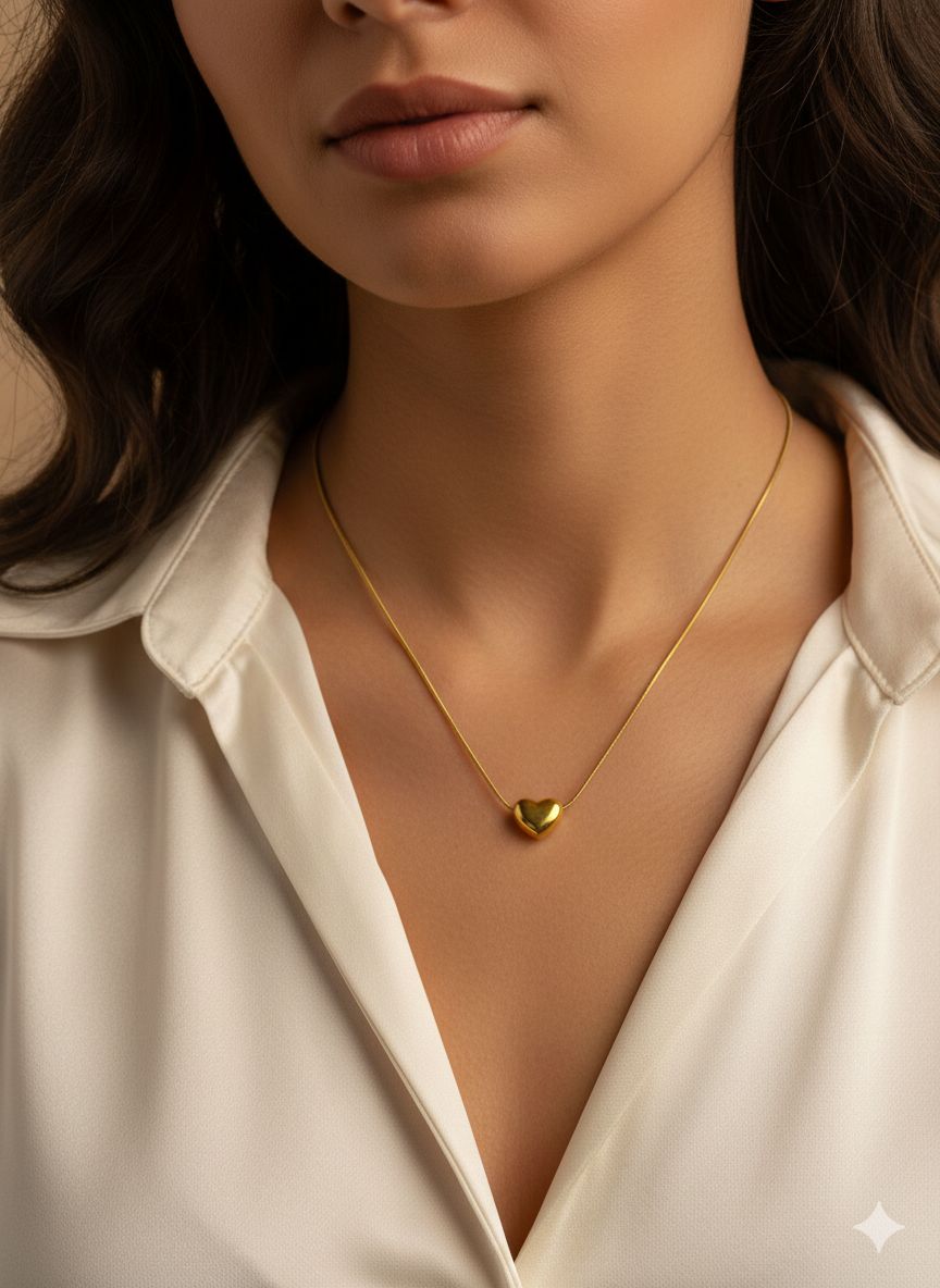 Minimalist Heart Pendant