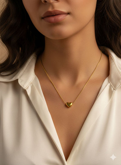 Minimalist Heart Pendant