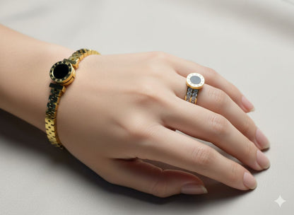 New Elegant Armlet with Ring