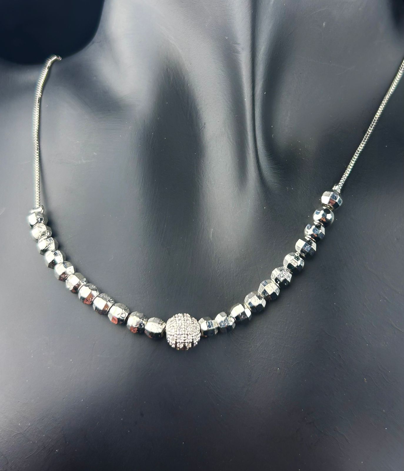 Opal Beaded Necklace