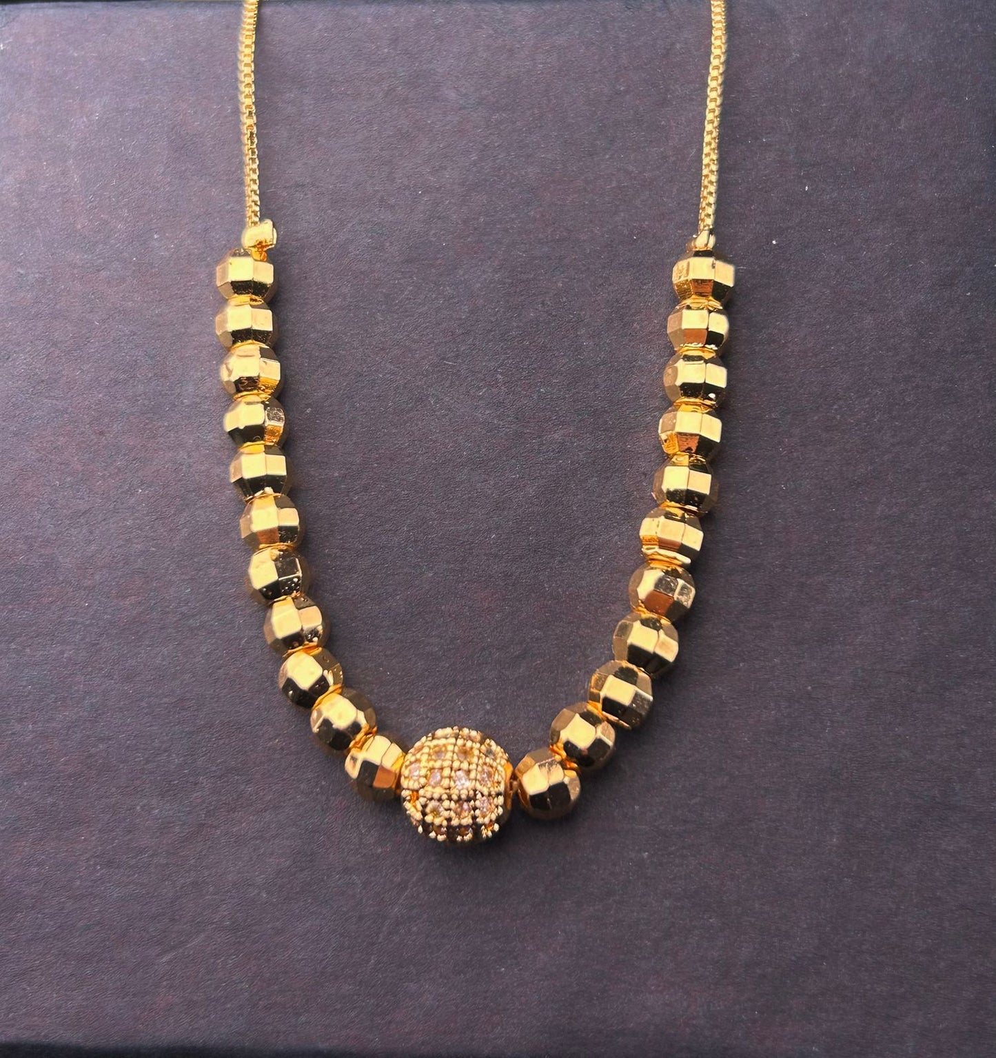 Opal Beaded Necklace