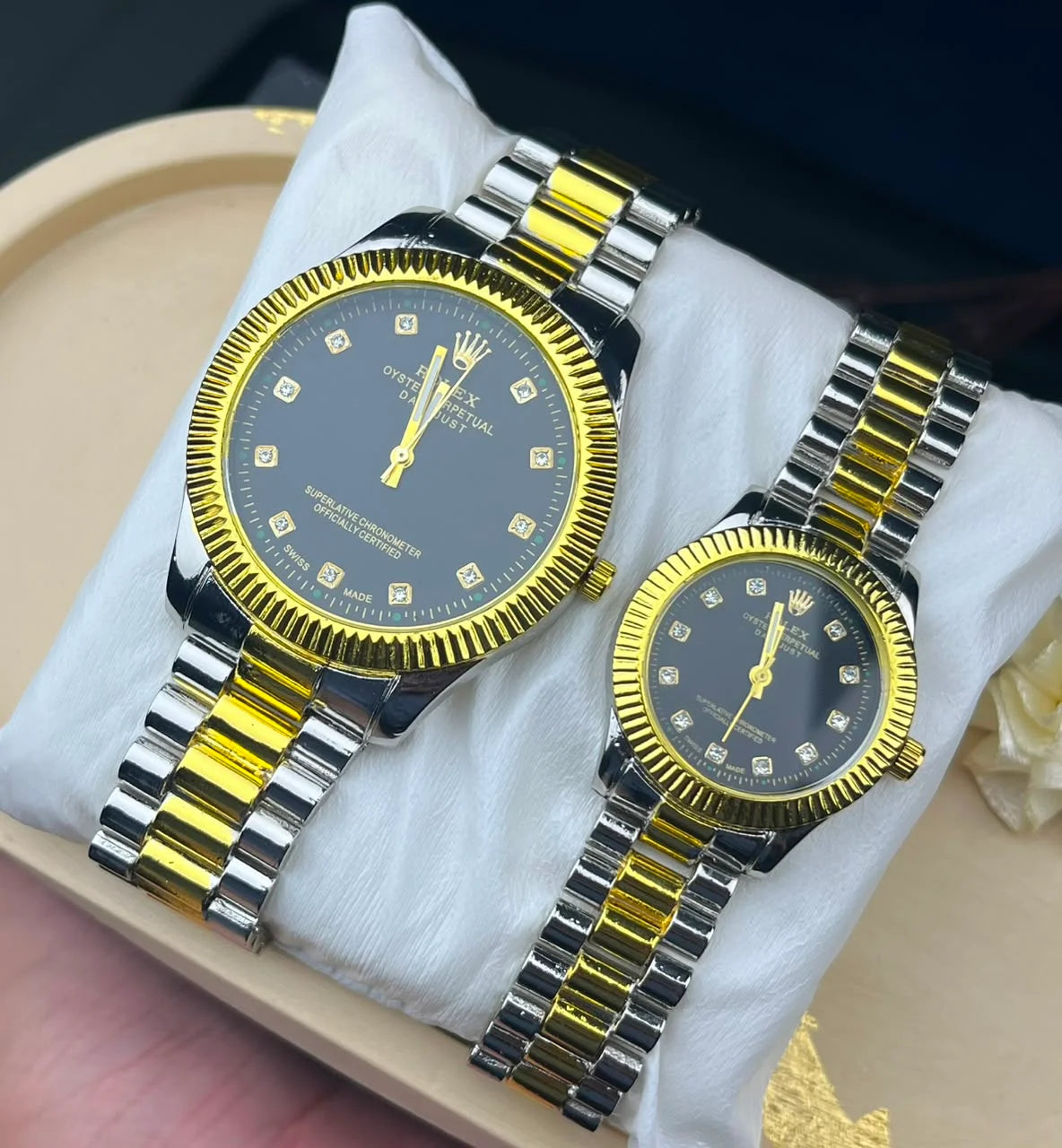 RLX Dual Tone Couple Watch