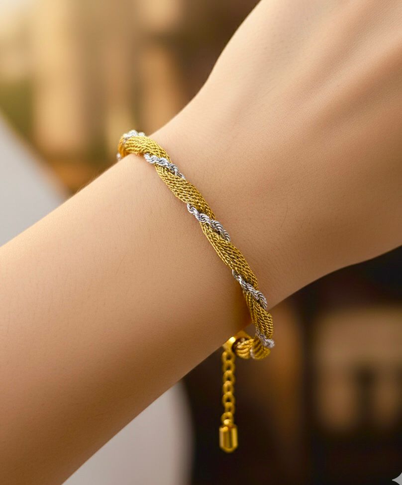 Signature Rope Dual Color  Bracelet