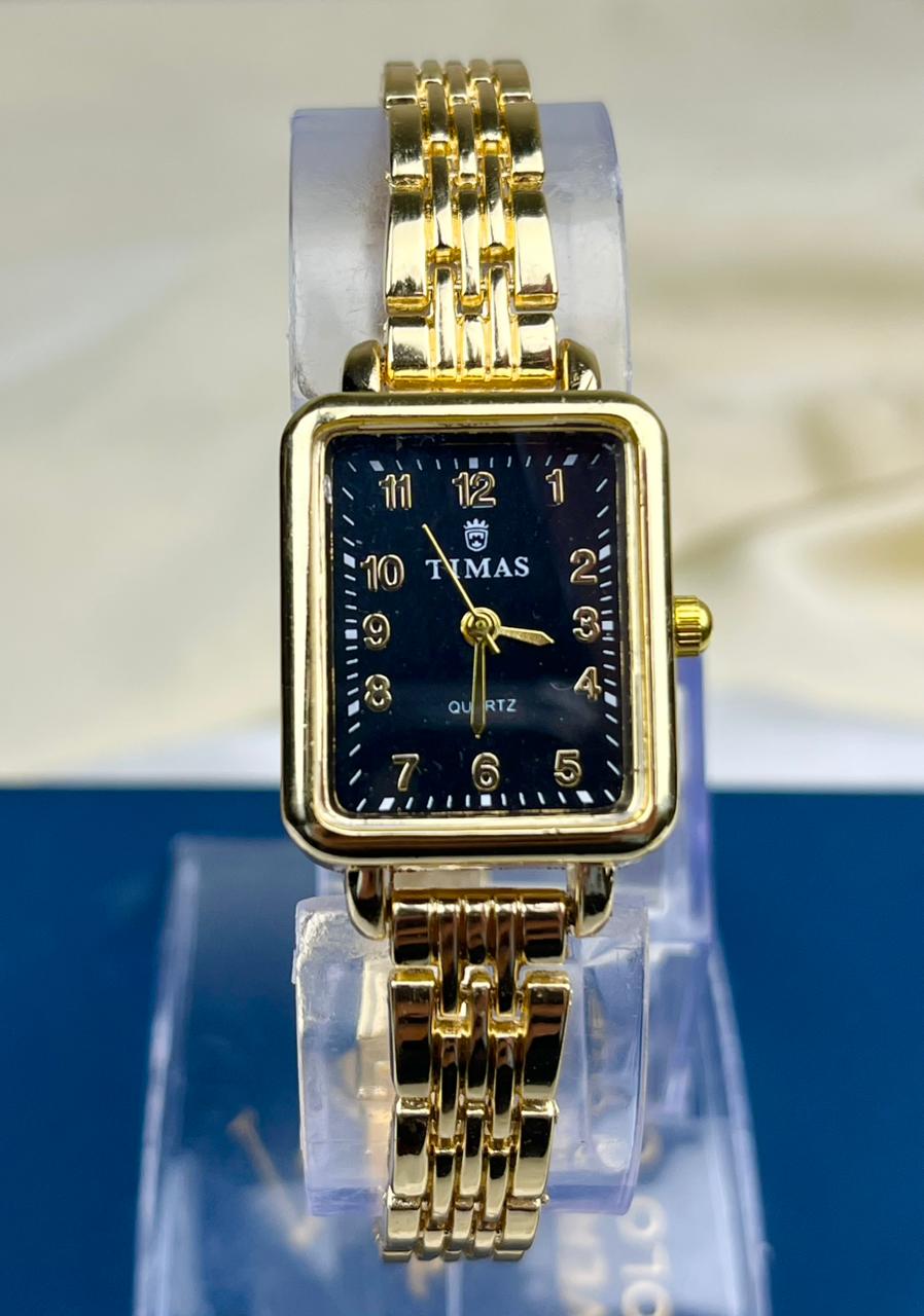 TIMAS Bracelet Strap Watch-Golden