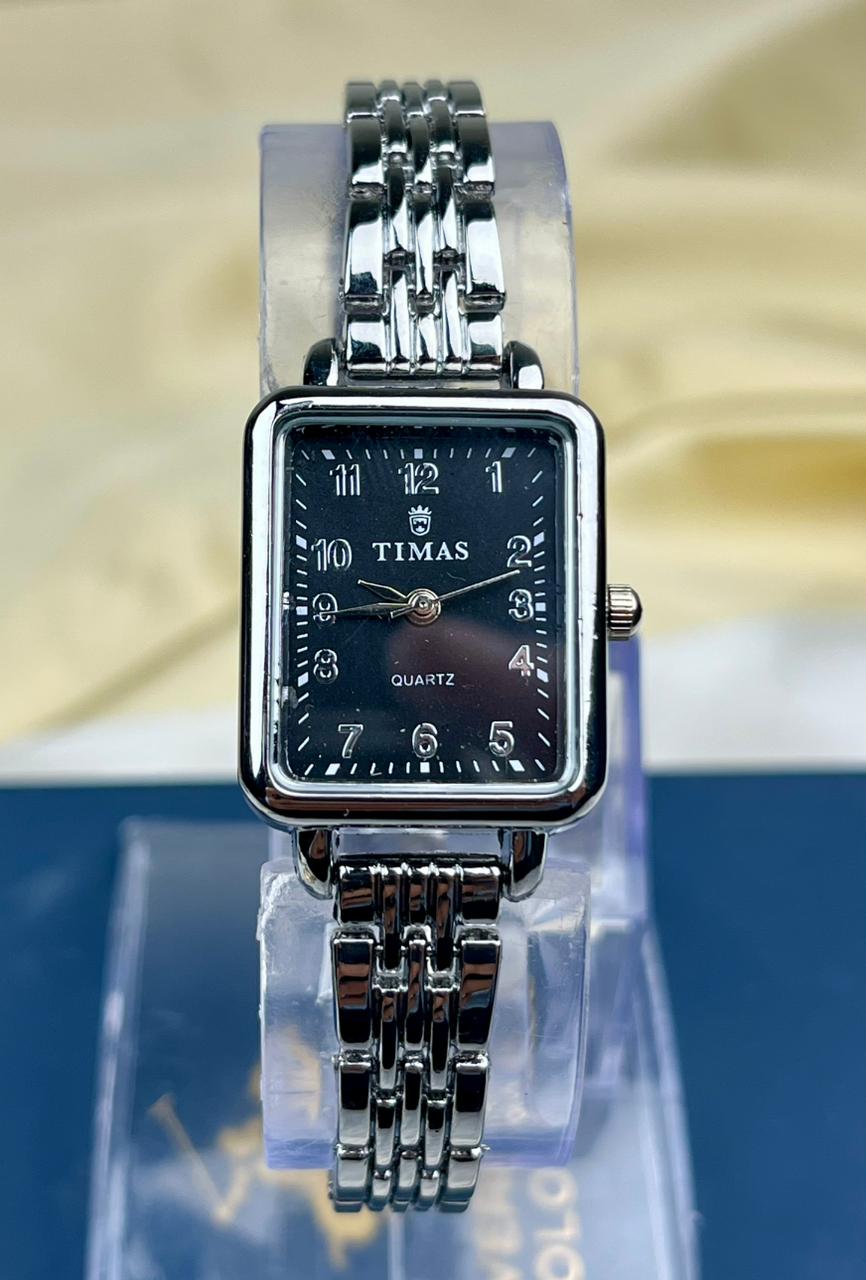 TIMAS Bracelet Strap Watch-Silver