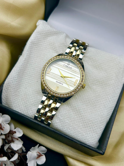TIMAS Dual Tone Women Watch