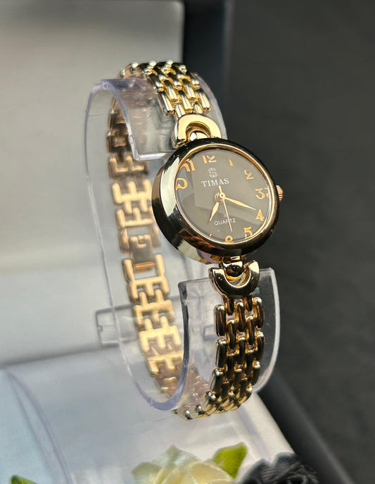 TIMAS Quartz Women Watch- Rose Gold