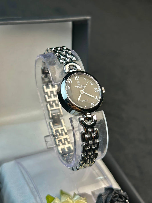 TIMAS Quartz Women Watch- Silver