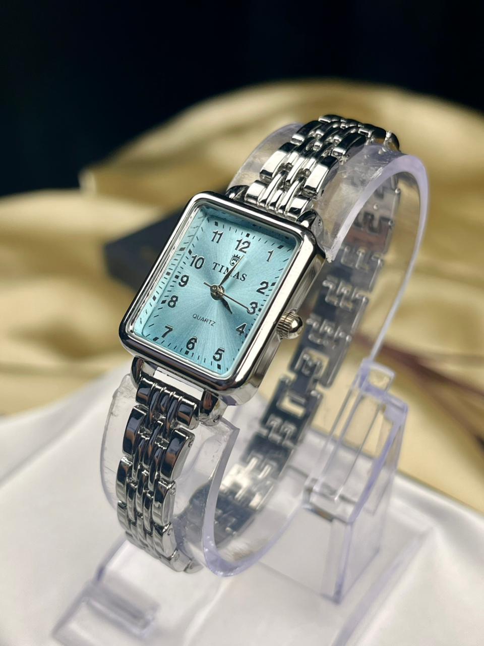 TIMAS Bracelet Strap Watch-Silver
