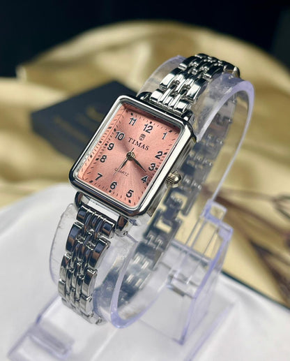 TIMAS Bracelet Strap Watch-Silver