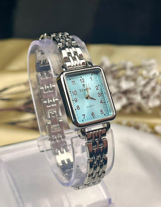 TIMAS Bracelet Strap Watch-Silver