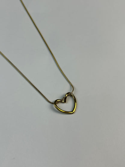 Twisted Heart Pendant