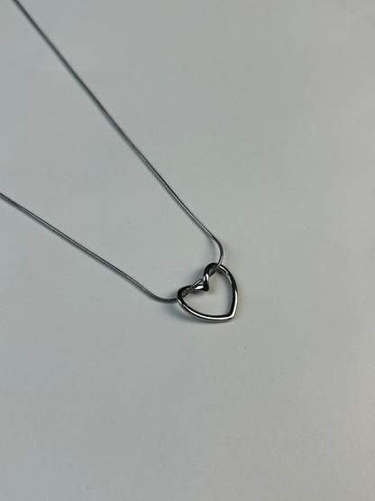 Twisted Heart Pendant