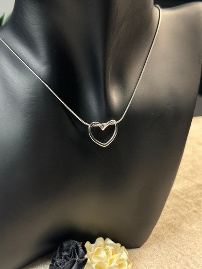 Twisted Heart Pendant