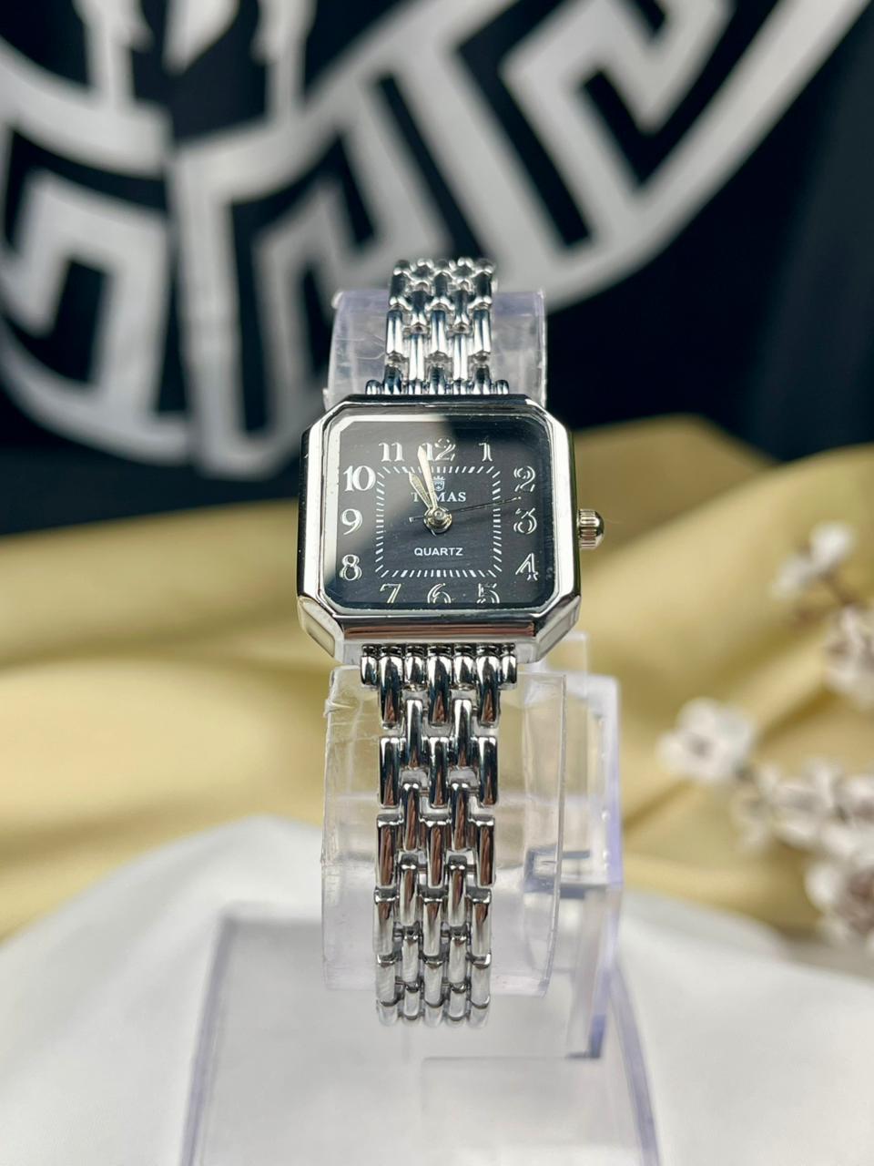 Vintage Style Ladies Watch-Silver
