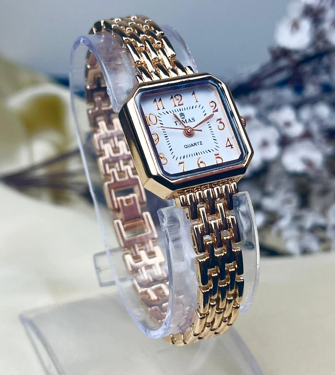 TIMAS Ladies Watch-Rose Gold