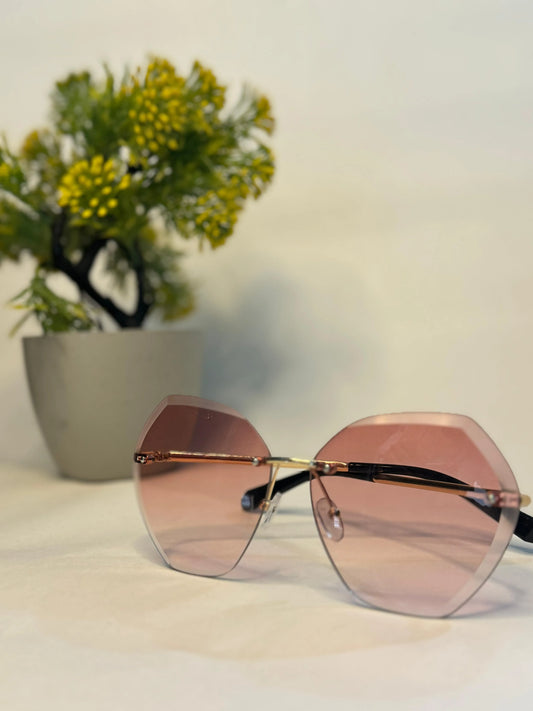 DiamondDazzle Sunglasses Pink