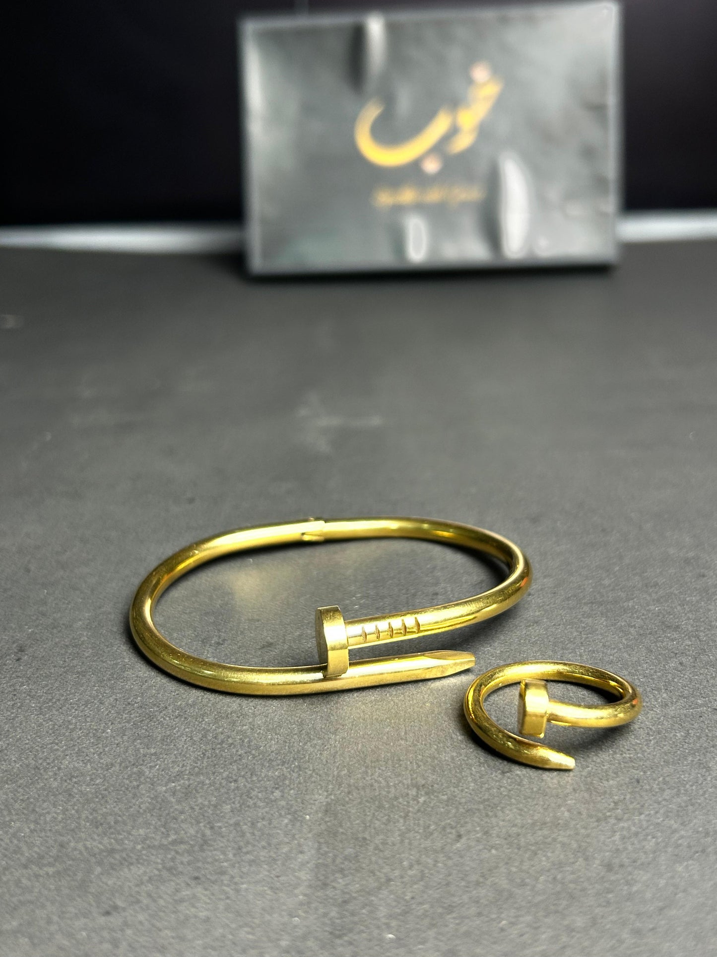 Cartier Nail Bracelet and Ring