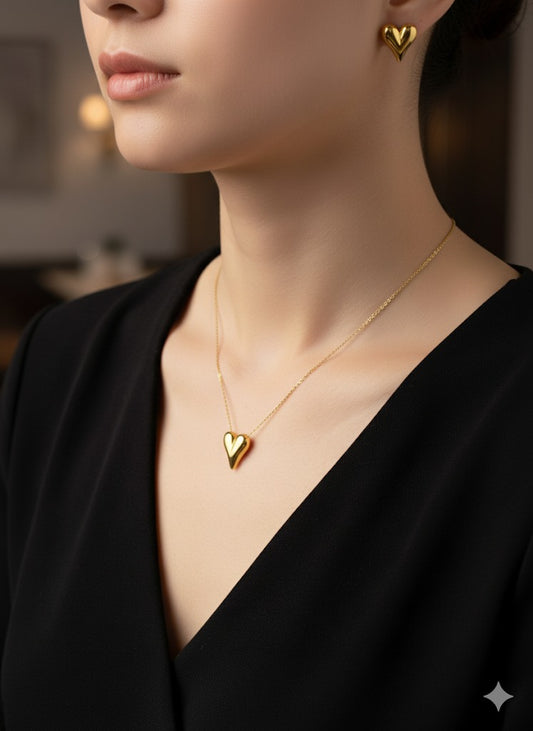 Bliss Heart Jewelry Set