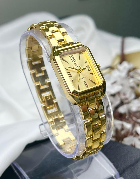 TIMAS Iconic Golden Watch